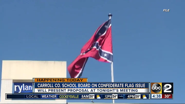 Ban on Confederate items in Carroll County Schools to be discussed