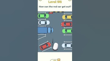 How can the red car get out ? 192 level dop2 #shorts