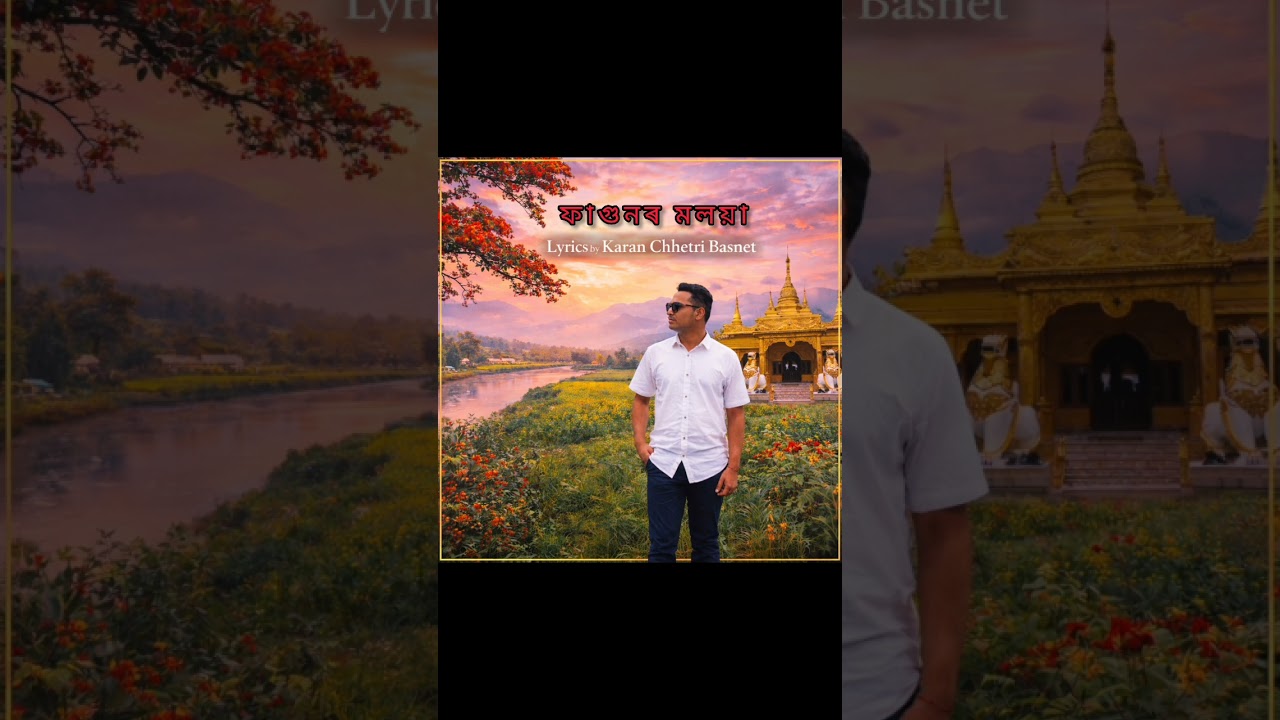 ফাগুনৰ মলয়া (Fagunor Moloya) Lyrics by Karan Chhetri Basnet 