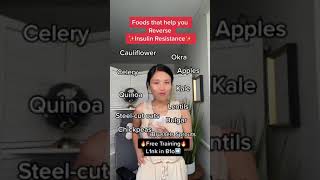 Foods that help you Reverse Insulin Resistance 🔥