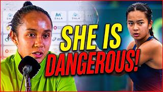 Leylah Fernandez EXPLAINS How DANGEROUS Alex Eala Is On Court