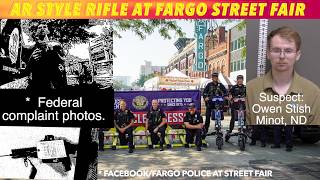 AR Style Rifle At Fargo Street Fair, Minot Man Facing Federal Charge