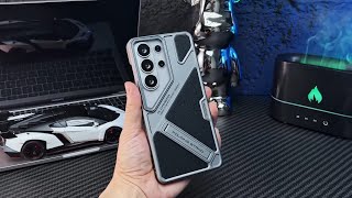 GKK Mecha Style Shockproof Case with Kickstand For Samsung Galaxy S26 Ultra / S25 S24 S23 Ultra