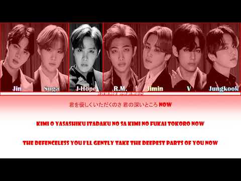 BTS Stay Gold Color Coded Lyrics Kan Rom Eng
