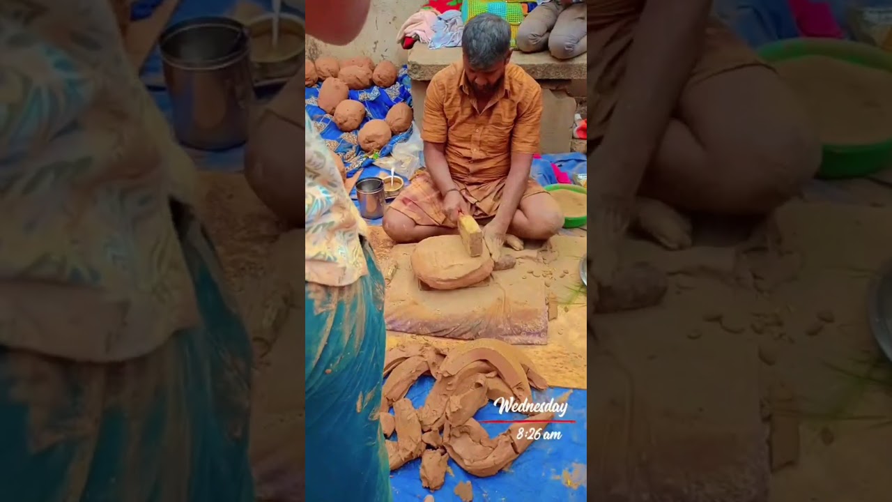 “Hands of Tradition ✨ Crafting Lord Ganesha”💝