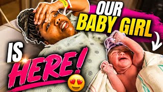 Full Natural Labor and Delivery Vlog | Best Birthday Gift Ever 🎂👨‍👩‍👧 | NO EPIDURAL‼️
