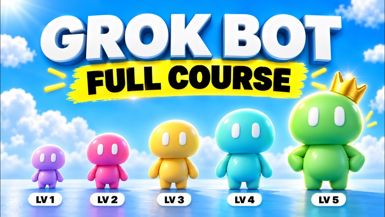 How to Use Grok Bot Better Than 99% of People (FULL COURSE)