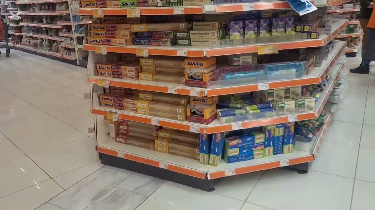 جولة 🔥🔥تسويق من سوبر ماركت يوناني🇬🇷 بالأسعار👌