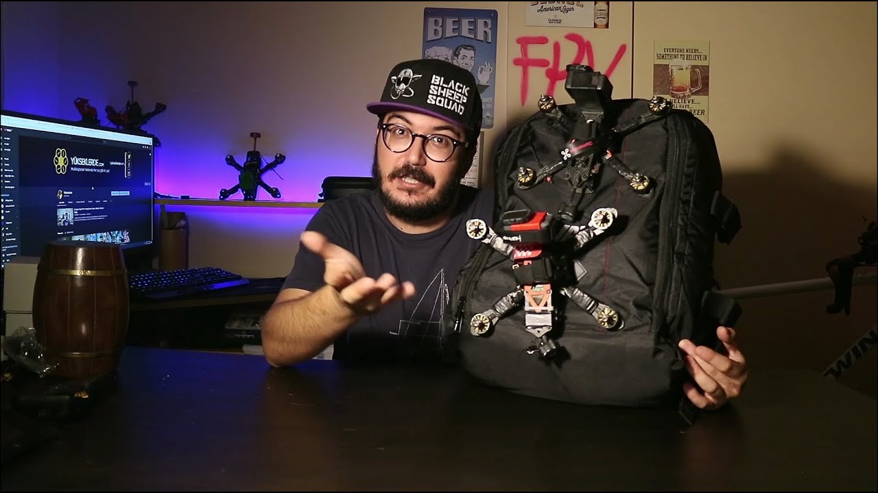 Uygun Fiyatlı FPV Drone Çantası | URUAV UR7 Backpack