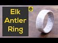 Making a Pure Elk Antler Ring
