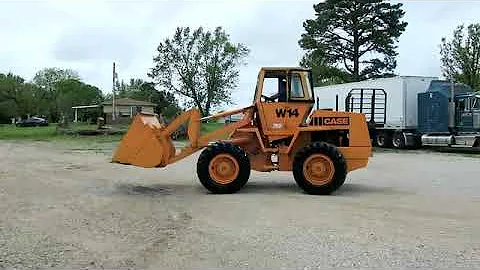 1981 Case W14 wheel loader for sale at auction | bidding closes May 23, 2019