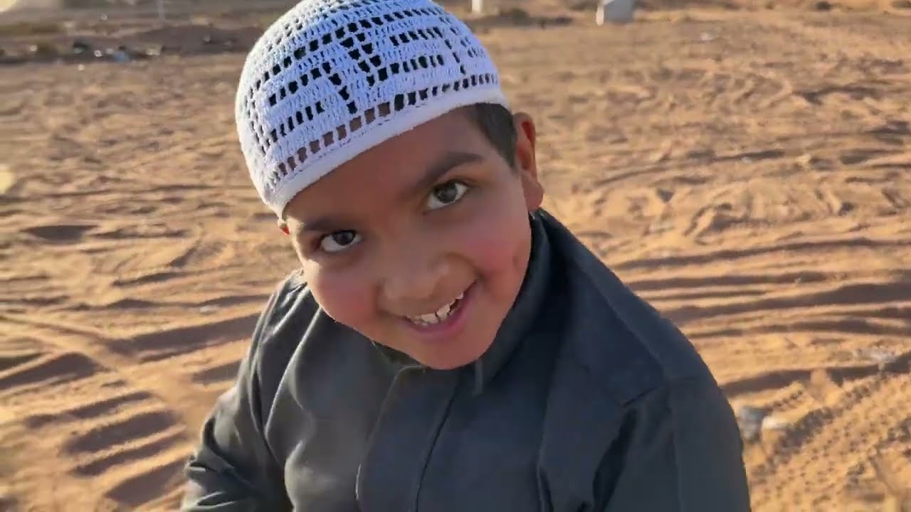 حمودي صدم سيارة ابوه 😱