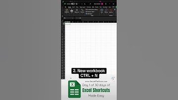 3 excel shortcuts in 10 seconds day 1 of 30 excel shortcuts made easy