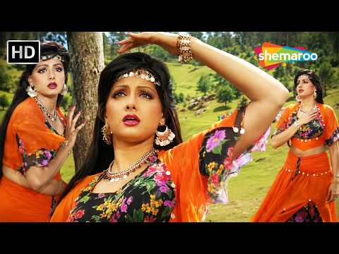 Teri Banjaran Rasta Dekhe | Banjaran (1991) | Sridevi, Rishi Kapoor | Alka Yagnik | Sad Love Song