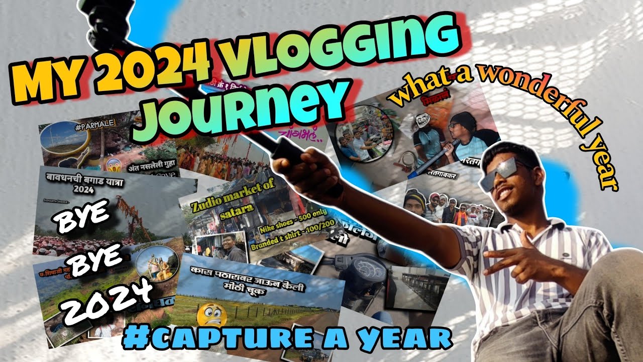 Beginner as a vlogger | My 2024 vlogging journey | Bye bye 2024 👋 - YouTube