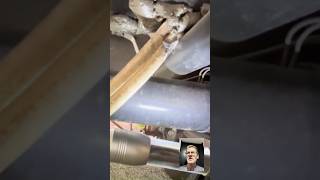 RV Poor workmanship, or Just Plain Stupid? Is the axle supposed to bang on the plumbing?