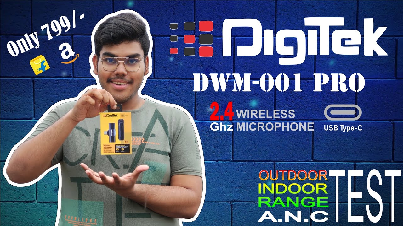 Is this the best ? Digitek DWM-001 Pro Wireless Microphone with Type-C connector | 