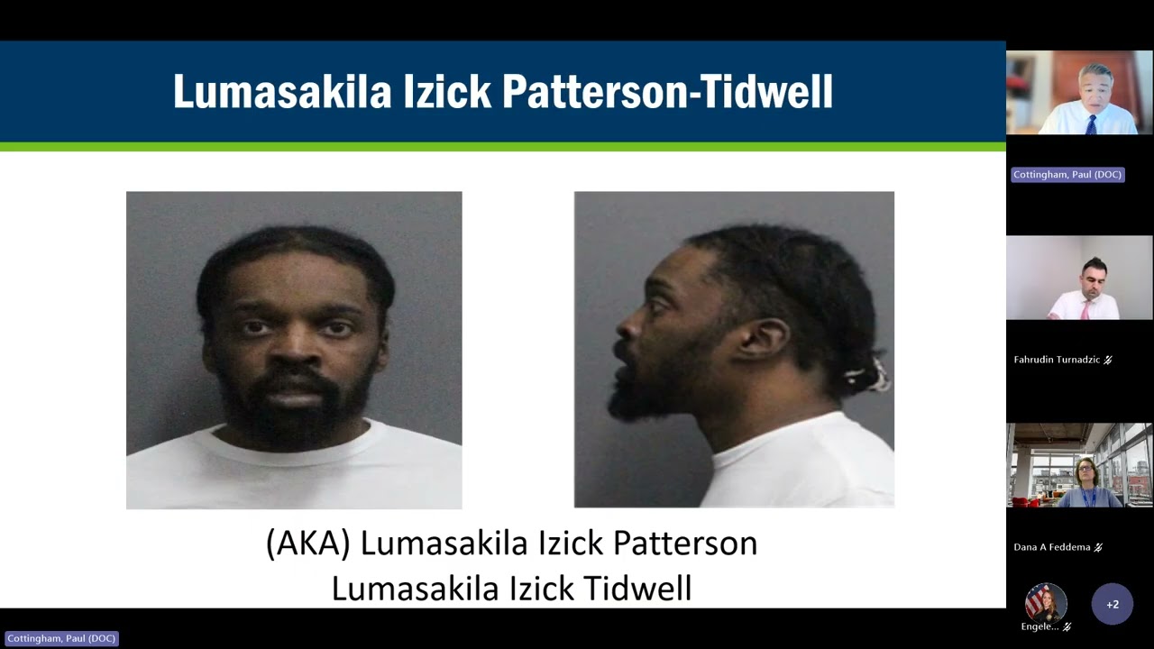 Level 3 Predatory Offender Community Notification - Lumasakila Patterson