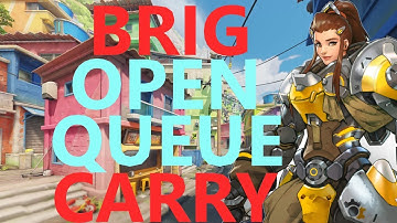 Hard Carrying with Brig in Open Queue, Overwatch 2