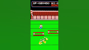 Circus Charlie Super Mario Hack (Nes) #shorts