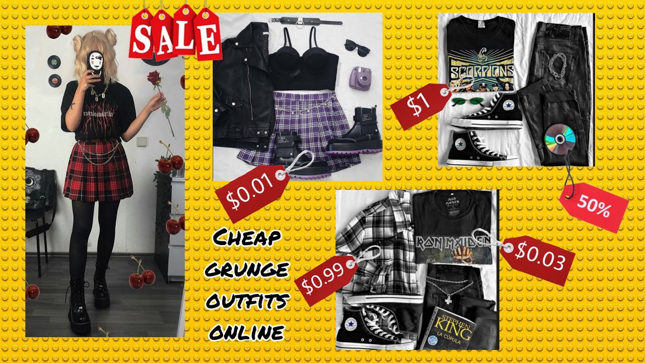 Cheap grunge clothing online ♥️ YouTube