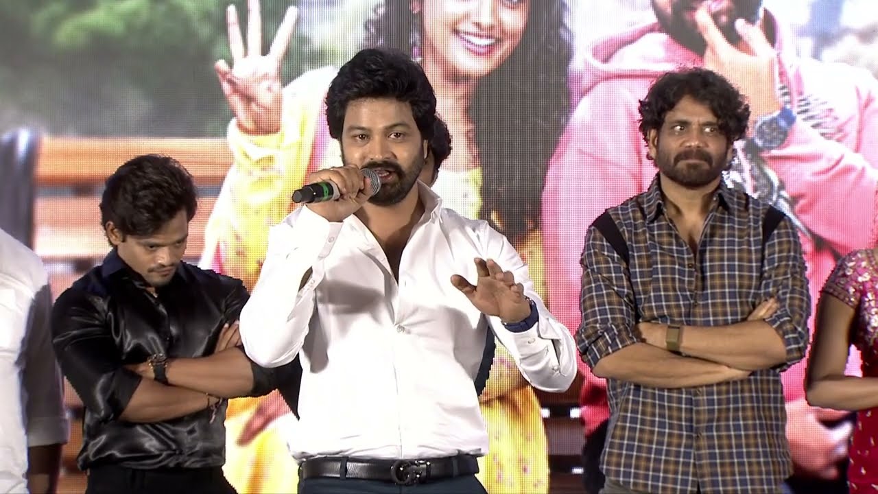 Hero Sohel Speech @ Mr.Pregnant Trailer Launch Event | King Nagarjuna | Sohel, Roopa | Shreyas Media