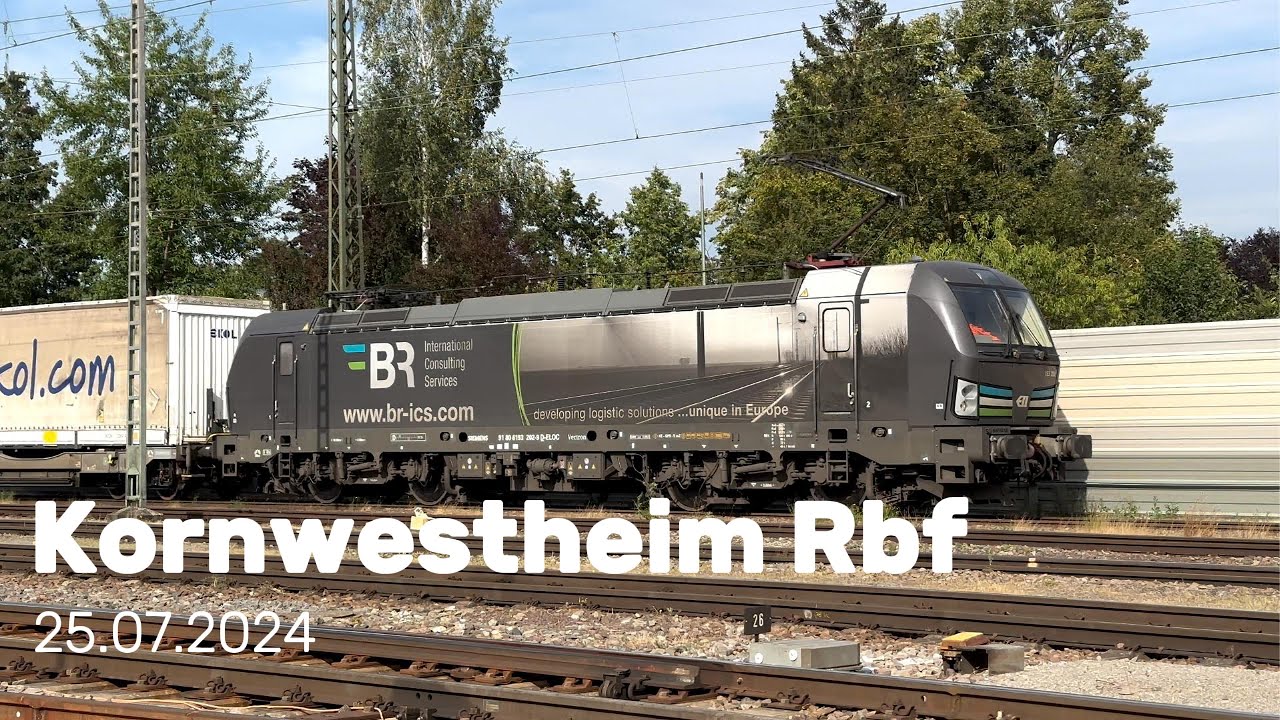 Güterverkehr in Kornwestheim Rbf