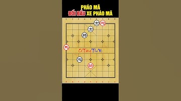 Cờ Tướng Tàn Cục EXPERT P.96 - Pháo Mã Đối Đầu Xe Pháo Mã, Thắng Được Không? #cotuongthuvi #shorts