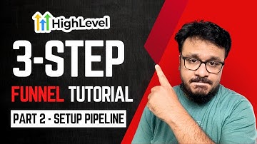 GoHighLevel 3 Step Funnel Tutorial | Part 2 - Creating Pipeline, Form, and Calendar