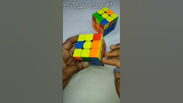 OLL C-Shape Case #1: Big Bar in the Right Side