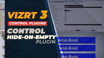 Vizrt Control Hide On Empty Plugin tutorial