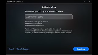 Ubisoft Game Asking For Activation Key How To Fix It