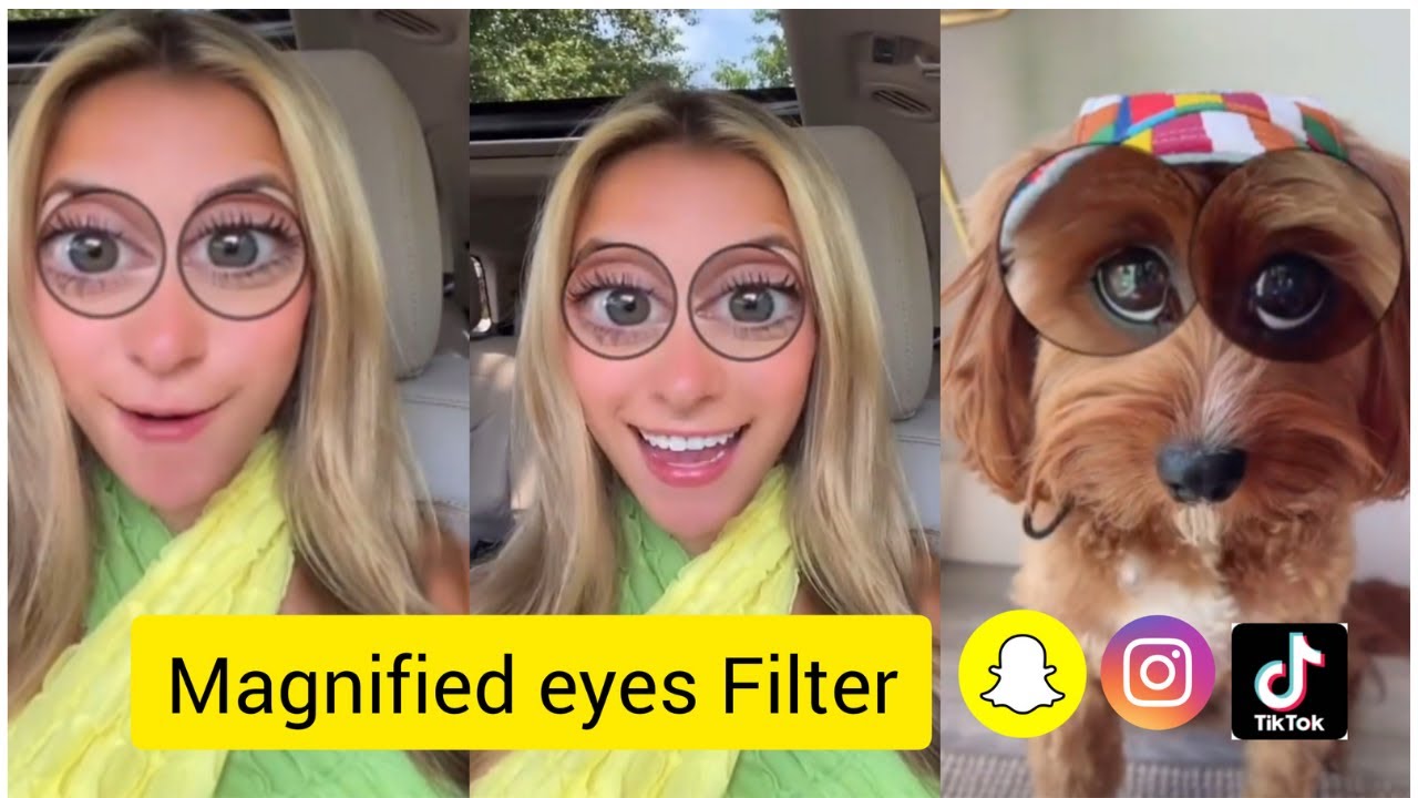 How to get Magnified eyes Filter on Instagram Big eyes Filter on