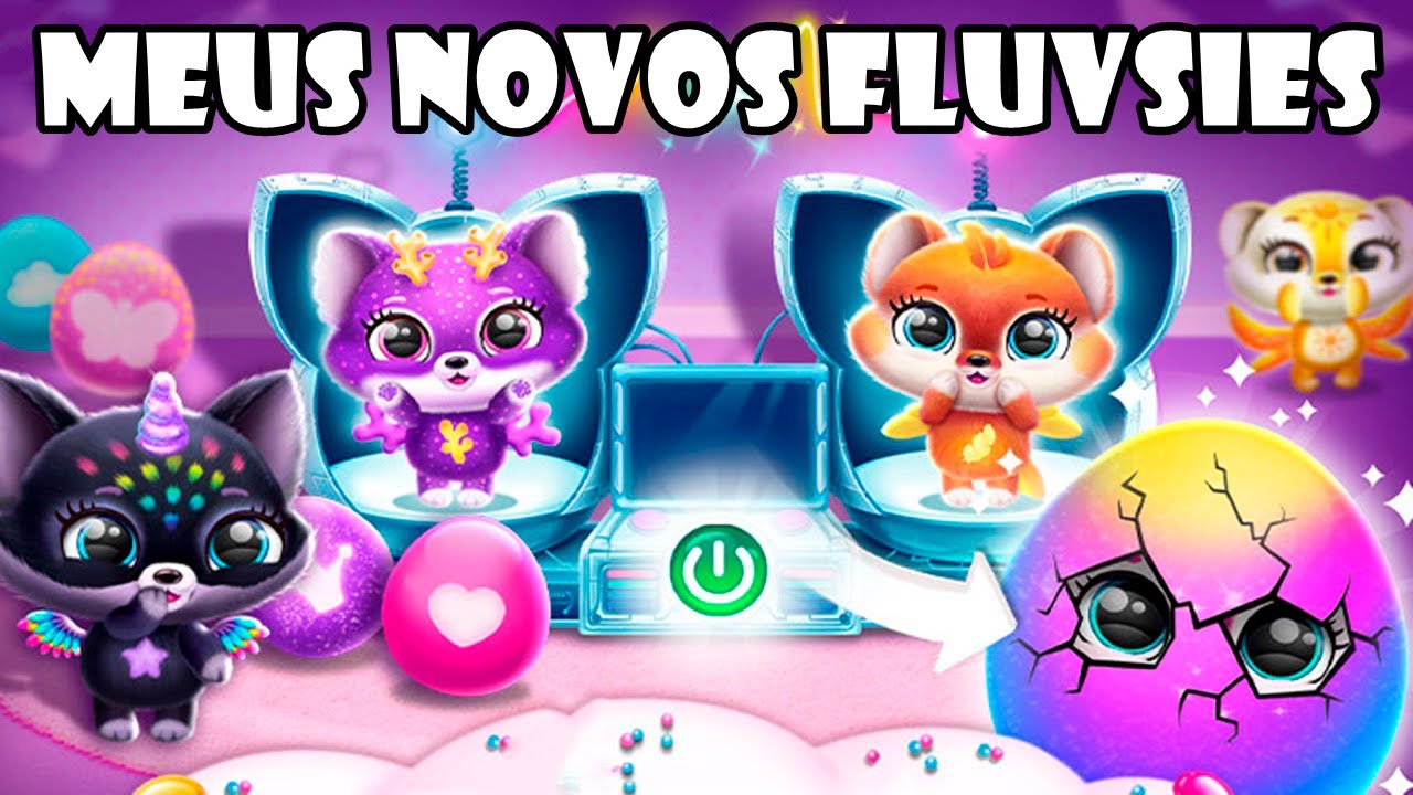 FLUVSIES! Chegaram Meus Novos Bichinhos FOFOS Para Cuidar