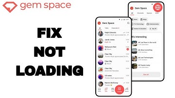 How To Fix And Solve Not Loading On Gem Space App | Final Solution