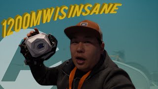 DJI FPV⚡️⁄⁄YO 1200MW IS INSANE🤯⁄⁄DIGITAL INDOOR TEST🧐