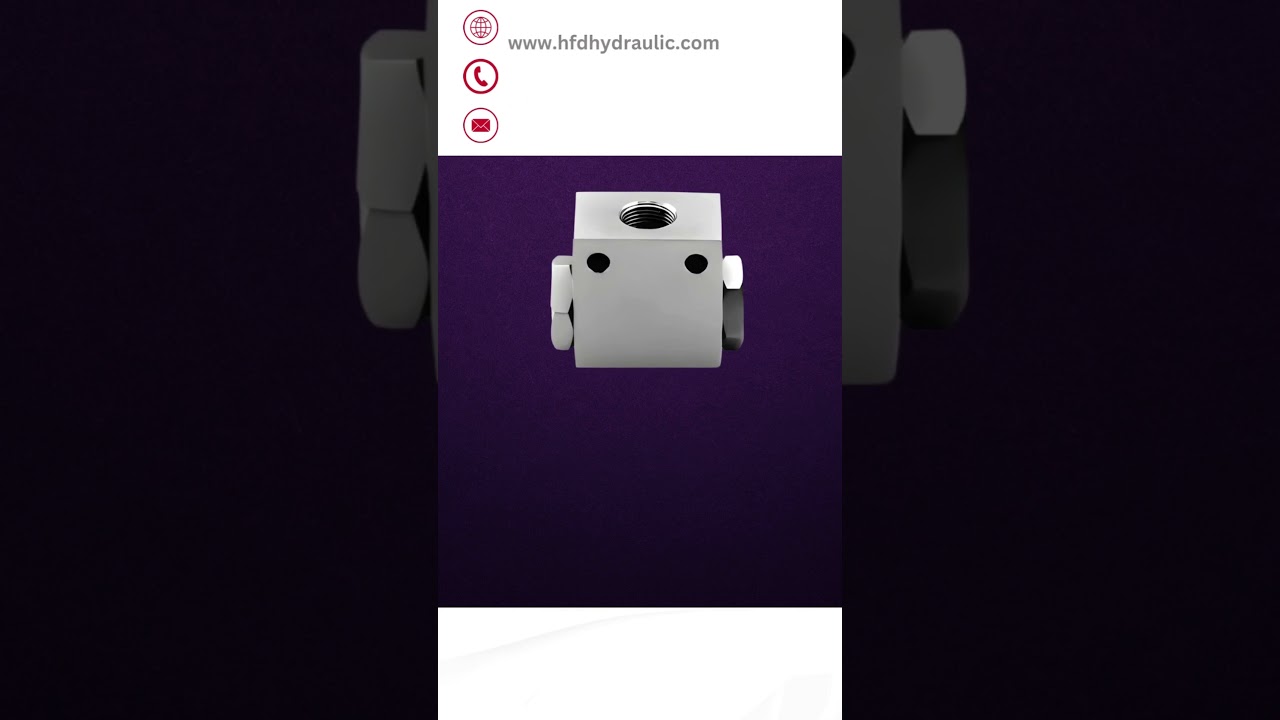 SHUTTLE VALVE – VU2P | HFD Hydraulic  