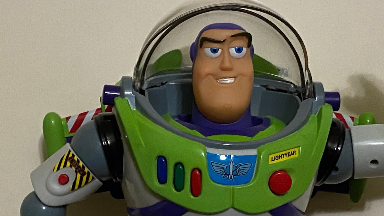Vintage 1995 Toy Story Buzz Lightyear Review - YouTube