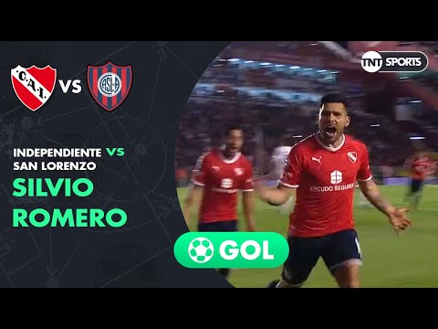 Silvio Romero (2-1) Independiente vs San Lorenzo | Fecha 12 - Superliga Argentina 2019/2020