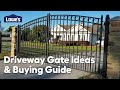 Driveway Gate Ideas & Buying Guide: Video