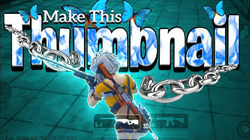 🔵 Make This Pubg Beat Sync Montage Thumbnail On Android | How to make pubg beat montage thumbnail