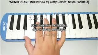 WONDERLAND INDONESIA by Alffy Rev (ft. Novia Bachmid) cover Pianika   Not Angka