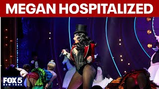 Megan Thee Stallion Hospitalized After Falling Ill During Moulin Rouge Performance