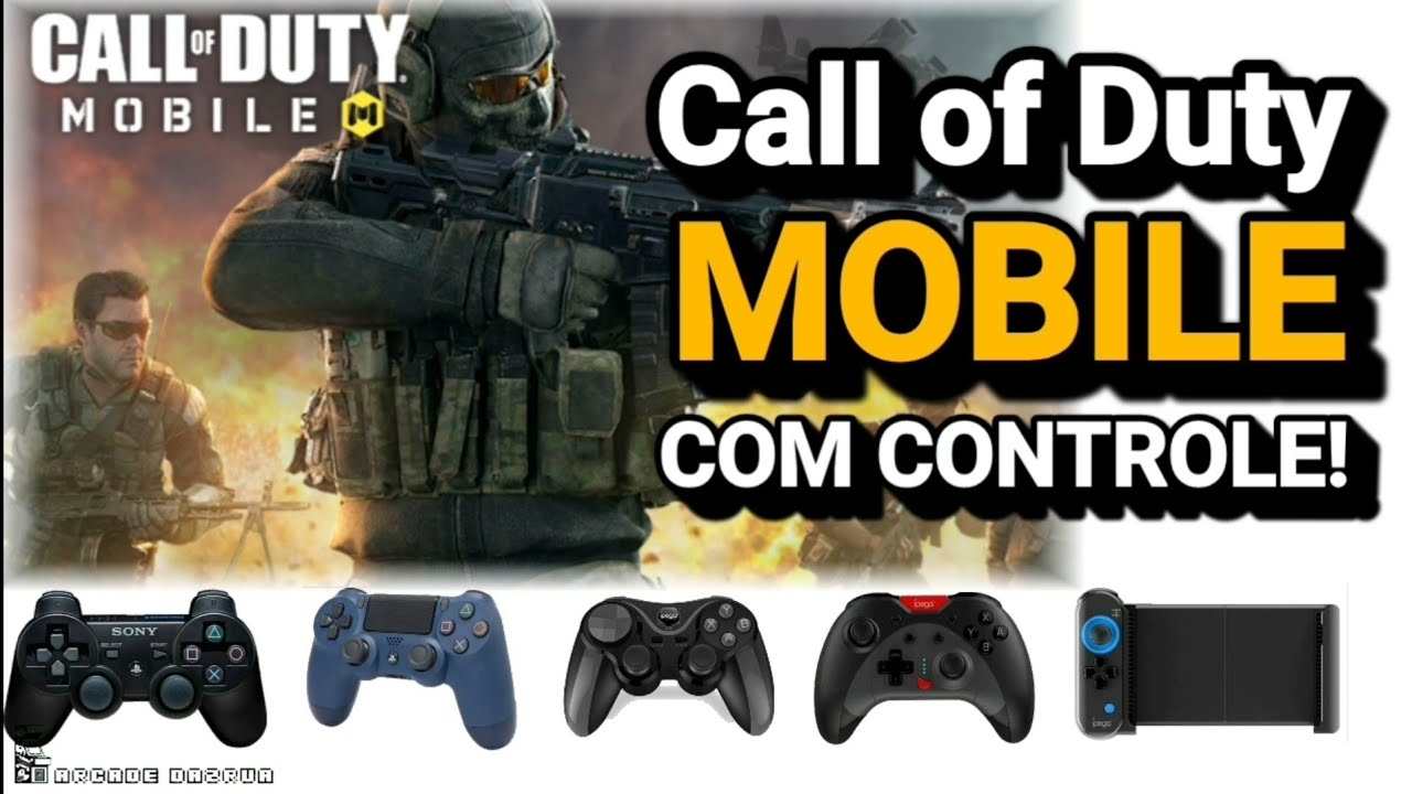 Call of Duty Mobile volta a ter suporte aos controles dos consoles
