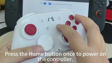 Mobapad new controller huben2 connect to Switch2 tutorial