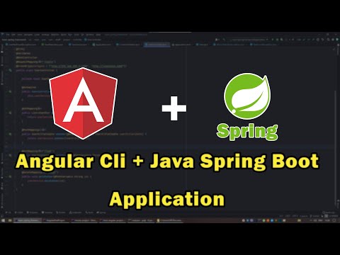 How to create Spring Boot + Angular Application? Java | Spring Boot | Angular | PostgreSQL