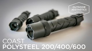 Test & Review: COAST Polysteel 200/400/600 - unbreakable flashlights