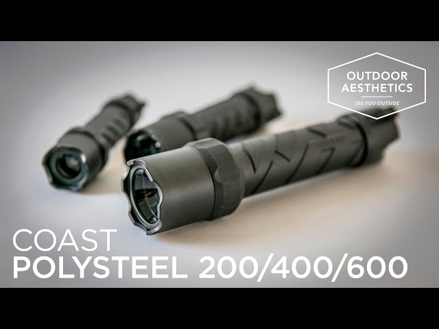 coast polysteel 400r rechargeable flashlight 400 Twist-Focusing Torch — getmytools sized TWIST FOCUS light combines two beams in one with seamless transitions between Ultra View Flood Beam and BULLS Coast Polysteel 400 - Tactical