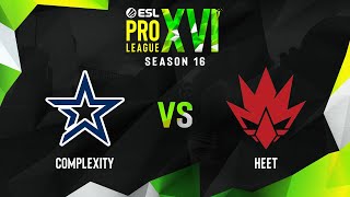 Complexity vs HEET | Map 2 Overpass | ESL Pro League Season 16 - Group С