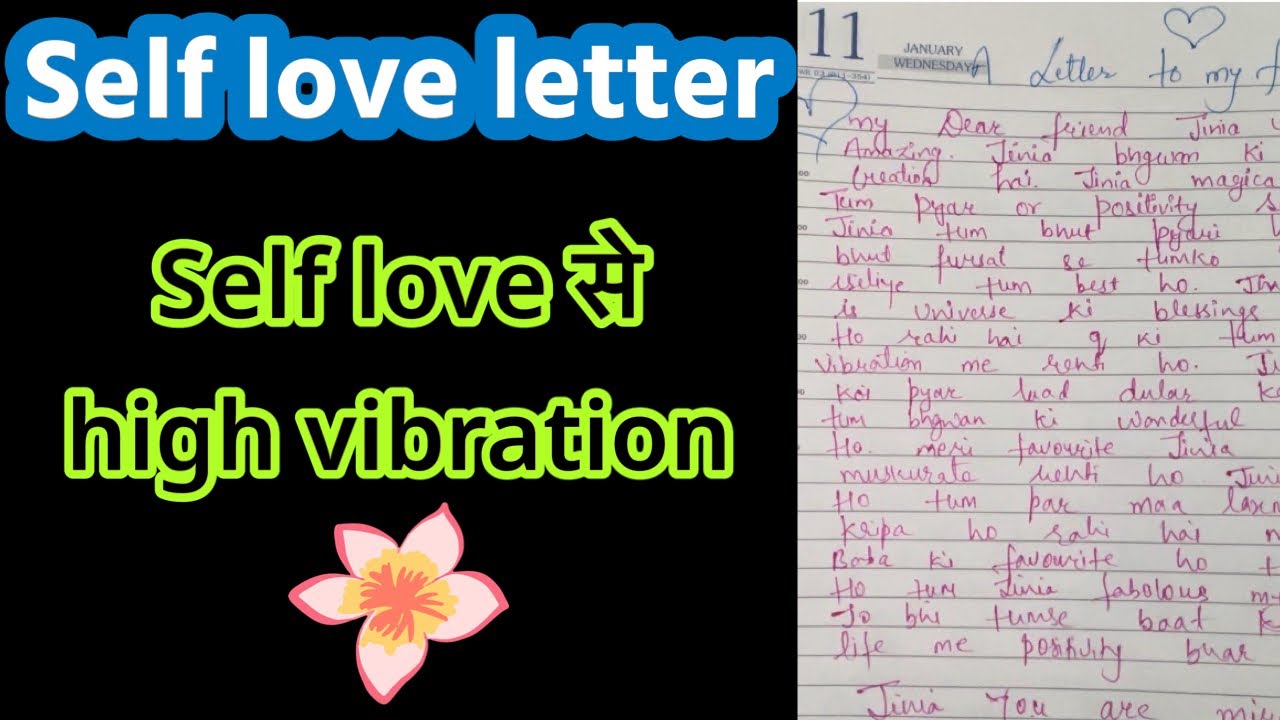 Self love letter | ख़ुद से प्यार करे #lawofattraction #selflovepractices #selfcare